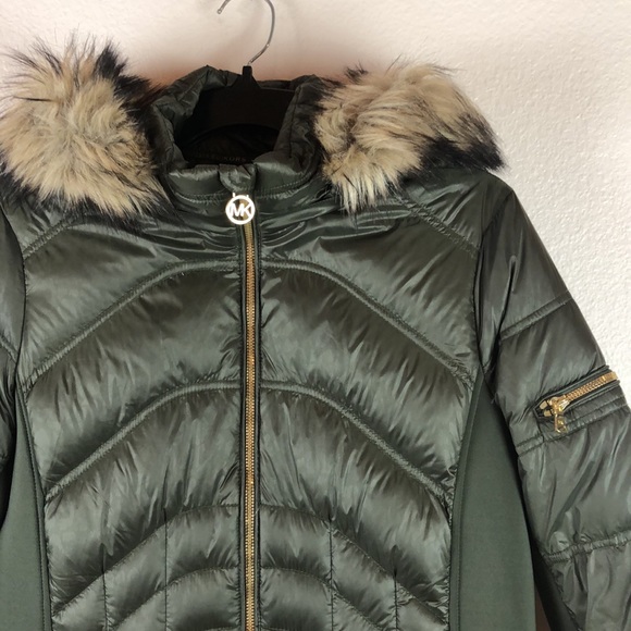MICHAEL Michael Kors Down Full Zip Jackets Sz M - Picture 2 of 13